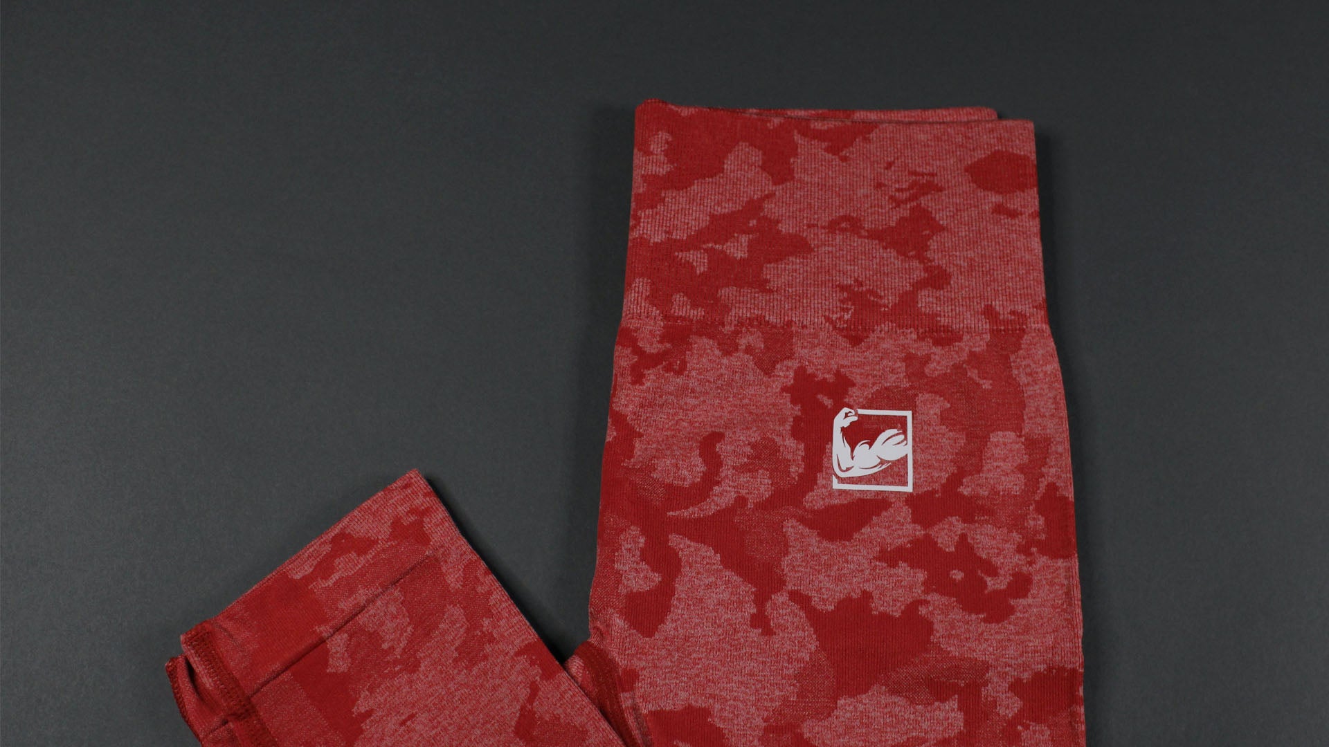 results box strawberry red camo leggings for women yoga