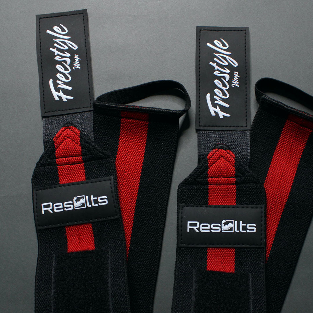 black/red freestyle wraps belt loop design