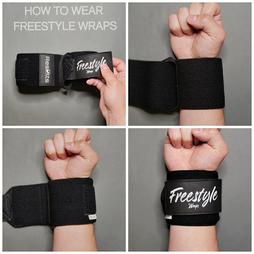 how to wear freestyle wrist wraps