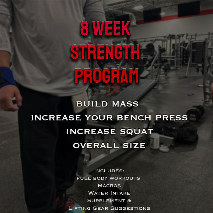 8 Week Full Body-Weightlifting Strength Program
