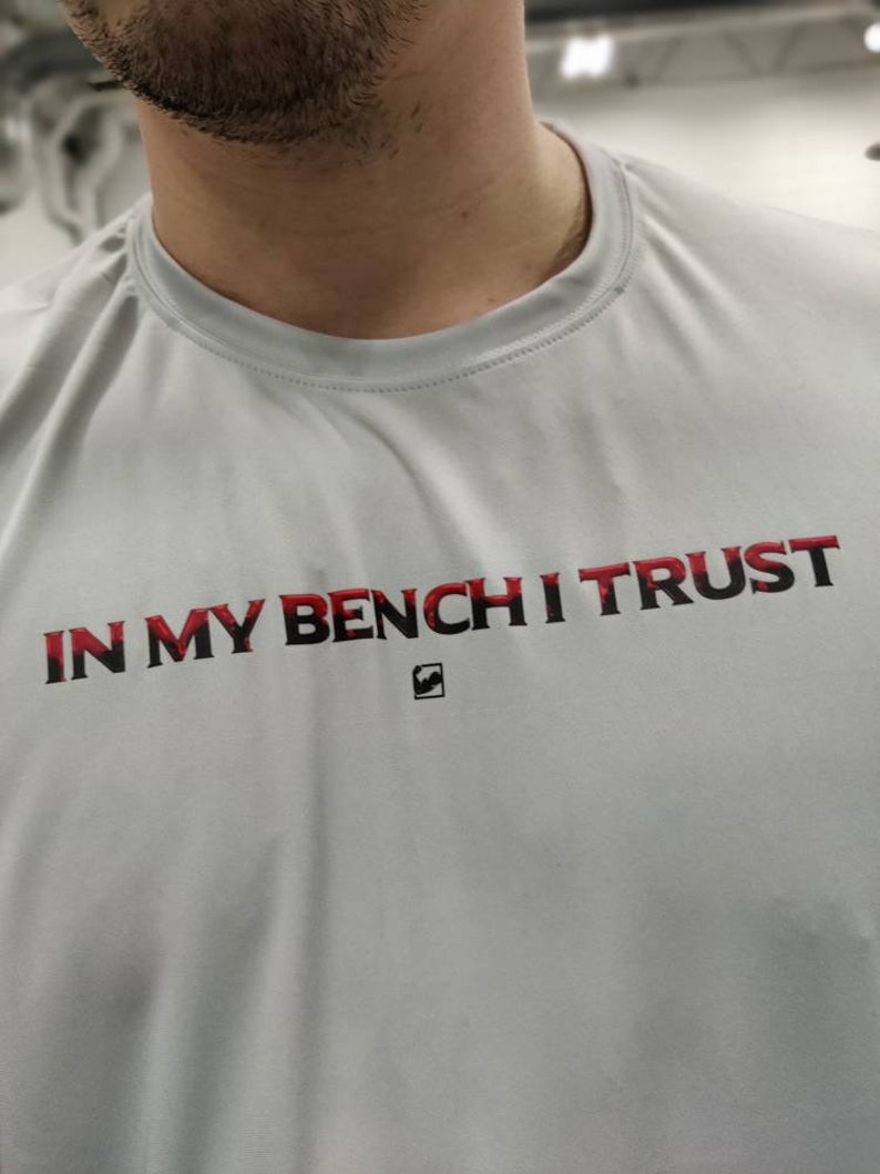 In My Bench I Trust- Athletic Performance T-shirt